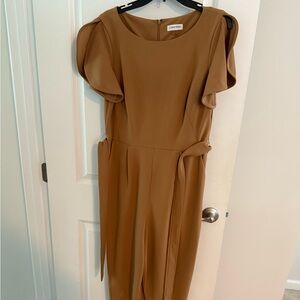Calvin Klein Camel Jumpsuit
